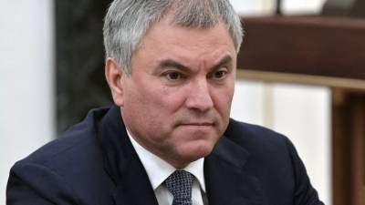 Володин и Рахмон обсудили развитие отношений России и Таджикистана