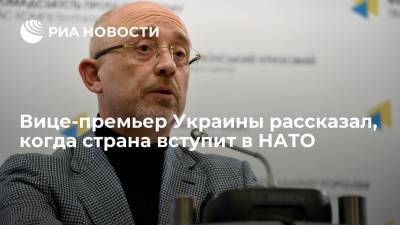 Вице-премьер Украины Резников: страна вступит в НАТО, когда будет равным партнером для Альянса