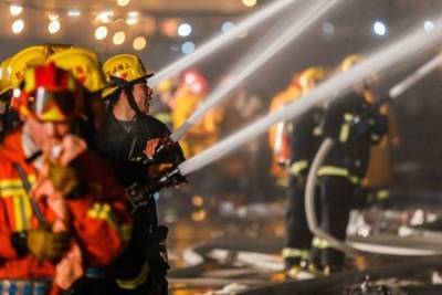 Спасатели за час потушили пожар в Кингисеппском районе