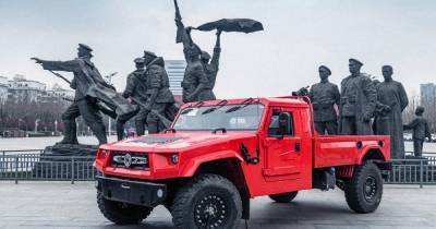 Китайский клон вездехода Hummer поступил в открытую продажу (фото, видео)