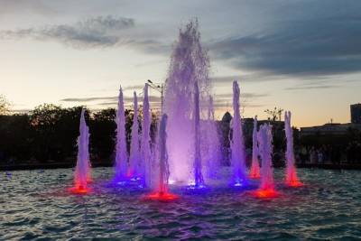Цветомузыкальное представление фонтана на площади Ленина в Чите прекратит работу с 10 июля