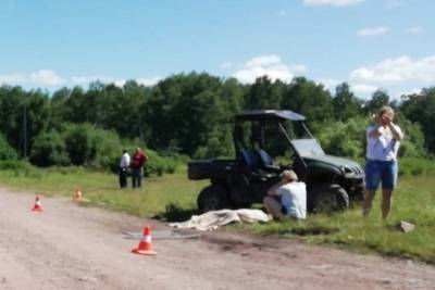 В Красноярском крае 15-летний ребёнок погиб, перевернувшись на мотовездеходе