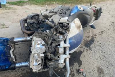 В Иванове погиб вылетевший с мотоцикла водитель