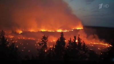 Стремительно растет площадь пожаров в Челябинской области