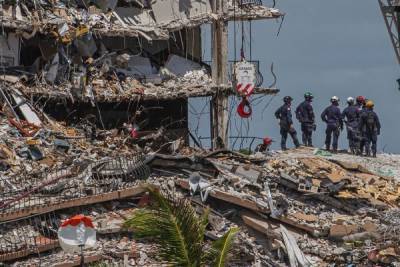 Число погибших при обрушении дома в Майами выросло до 79