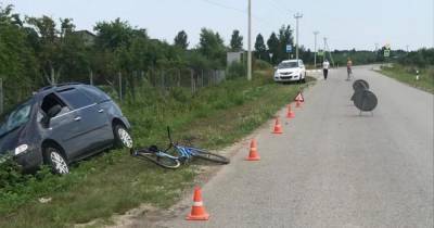 В Полесском районе сбили 81-летнего велосипедиста (фото)