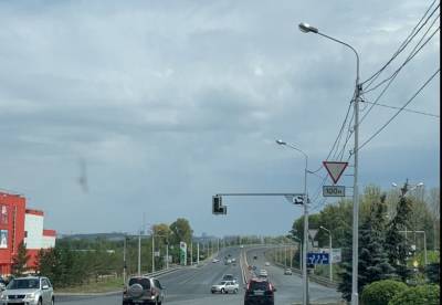 На одном из главных перекрестков Уфы перестали работать светофоры