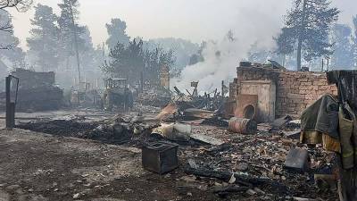 Один человек погиб в результате лесных пожаров в Челябинской области