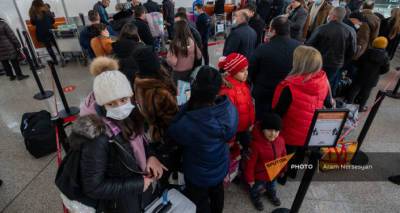 Во втором квартале увеличился объем пассажиропотока в Армению