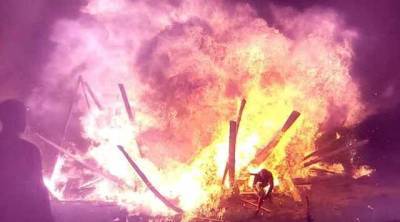 Под Житомиром на праздновании Ивана Купала взорвались канистры с бензином, есть пострадавшие