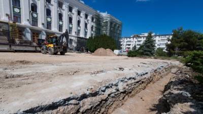 Благоустройство площадей в Симферополе завершат в срок – власти