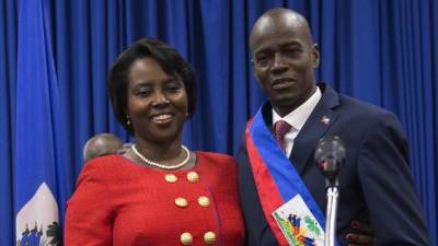 Вдова президента Гаити выступила с первым заявлением после его убийства