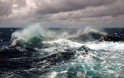 Фотограф запечатлел во время шторма "лицо" Нептуна