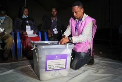Правящая в Эфиопии партия победила на парламентских выборах