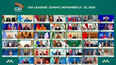 G-20 предупреждает о рисках для мировой экономики из-за новых штаммов COVID-19