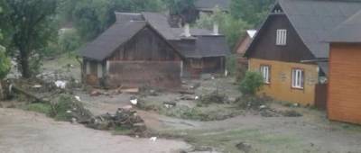 На Закарпатье дожди затопили улицы и дома: фото