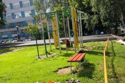 Во дворе в Кировском районе Томска появятся новые детские площадки