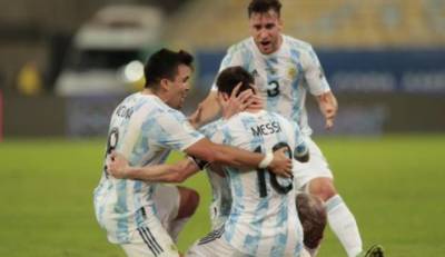 Сборная Аргентины обыграла команду Бразилии и стала обладателем Кубка Америки