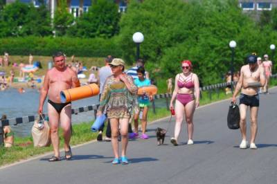 Москвичей в воскресенье ожидает жара до 33 градусов