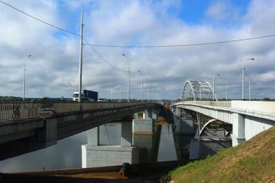 Движение транспорта по мосту-вставке через Белую в Уфе запустят в октябре