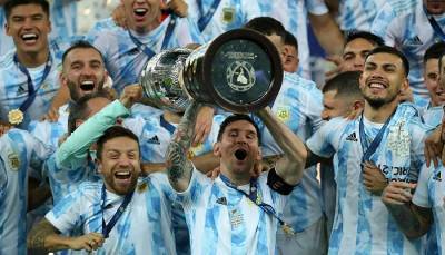 Аргентина минимально победила Бразилию и выиграла Копа Америка