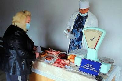 Мясо и сало «из-за решетки» раскупили жители Хабаровского края