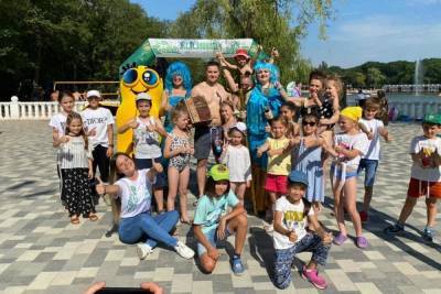 В Курортном парке Железноводска прошел 100000-ный посетитель с начала лета