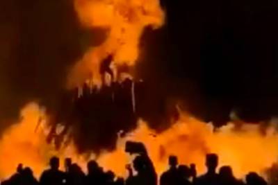 Во время празднования Купала в Коростене взорвались канистры с бензином, пострадали люди