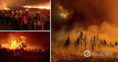 Пожар в Калифорнии из-за жары – людей эвакуируют, видео