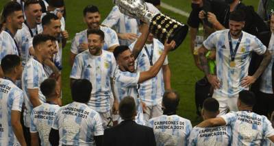 Родриго Де-Пауль - Сборная Аргентины наконец выиграла футбольный Кубок Америки - ru.armeniasputnik.am - Армения - Аргентина