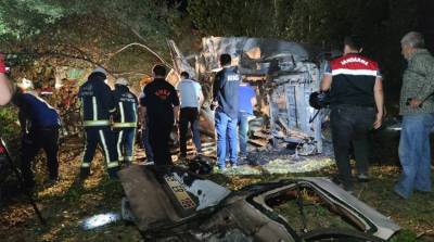 Более 10 нелегальных мигрантов погибли в ДТП в Турции