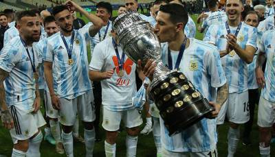 Ди Мария признан лучшим игроком финала Копа Америка Аргентина — Бразилия