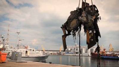 Затонувшую яхту Брежнева подняли с морского дна украинские и американские водолазы (видео)