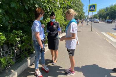 Водителям Серпухова напомнили о правах пешеходов