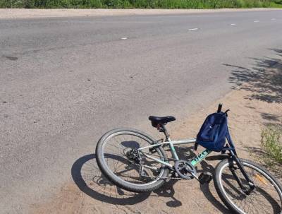 В Тверской области сбили несовершеннолетнего велосипедиста