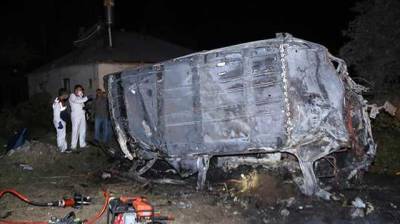 В Турции разбился микроавтобус с мигрантами,12 человек погибли на месте
