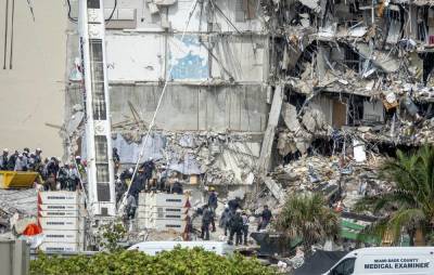 Число погибших при обрушении жилого дома в Майами возросло до 90