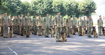 В Параде Независимости впервые примут участие собаки пограничников