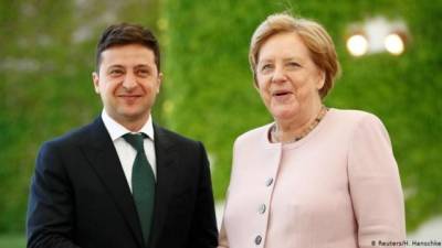Визит Зеленского в Берлин: Поддержит ли Меркель вступление Украины в ЕС и НАТО?