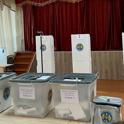 В Молдавии завершилось голосование на досрочных выборах
