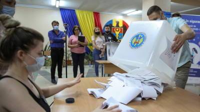 ЦИК Молдавии сообщила о результатах обработки 50% протоколов на парламентских выборах