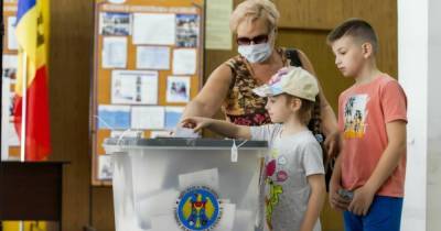 ЦИК Молдовы опубликовал первые результаты выборов в парламент Молдовы (фото)