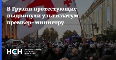 В Грузии протестующие выдвинули ультиматум премьер-министру