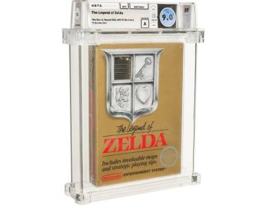 Нераспечатанную игру Legend of Zelda 1987 года продали за $870 тысяч