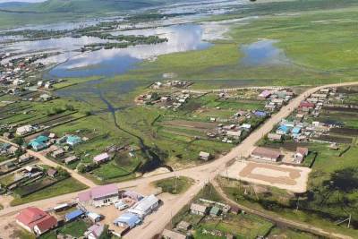 Два села остаются отрезанными водой в Забайкалье