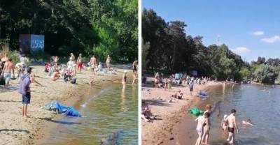 Жители Новосибирска несколько часов отдыхали и купались рядом с лежавшим на берегу трупом