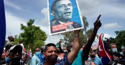 На Кубе прошли массовые антиправительственные митинги (ВИДЕО)