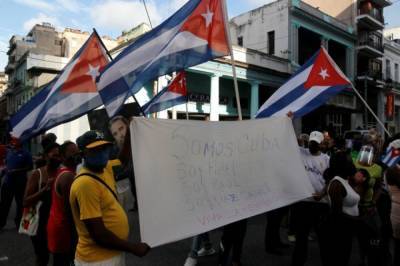 В США прокомментировали демонстрации на Кубе