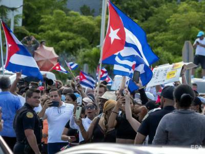 На Кубе прошли массовые антиправительственные протесты