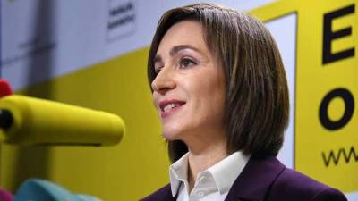 Партия Майи Санду уверенно побеждает на парламентских выборах в Молдове